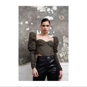 Mimii London Tudor Sleeve Corset top